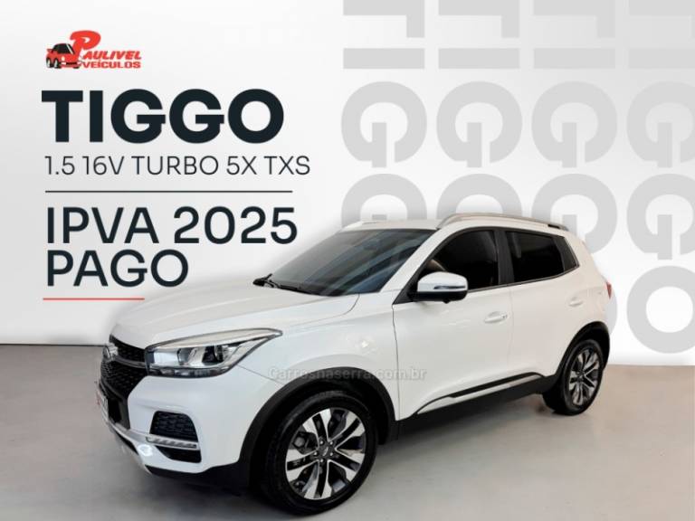 CHERY - TIGGO - 2021/2021 - Branca - R$ 98.900,00