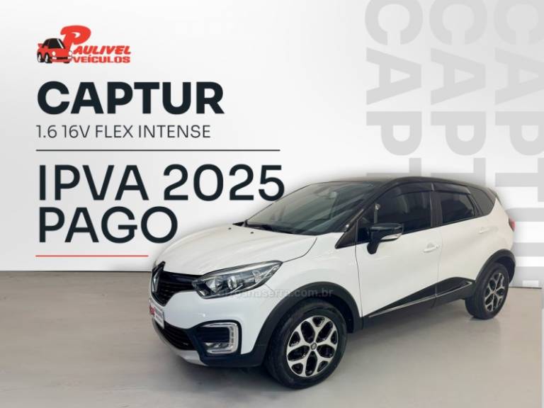 RENAULT - CAPTUR - 2018/2018 - Branca - R$ 72.900,00