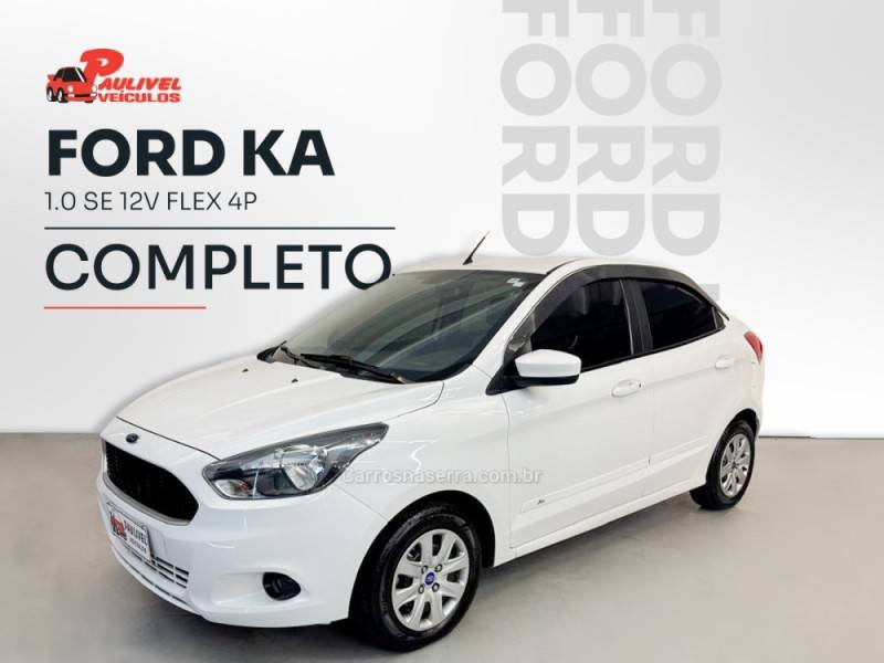 FORD - KA - 2018/2018 - Branca - R$ 42.900,00