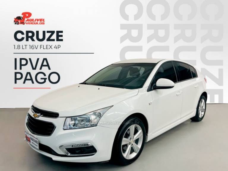 CHEVROLET - CRUZE - 2015/2015 - Branca - R$ 68.900,00