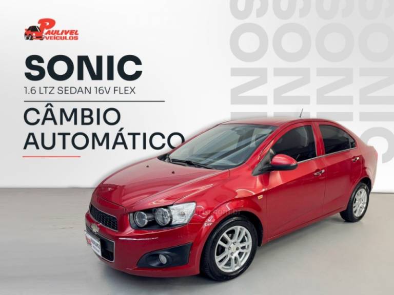 CHEVROLET - SONIC - 2012/2012 - Vermelha - R$ 36.900,00