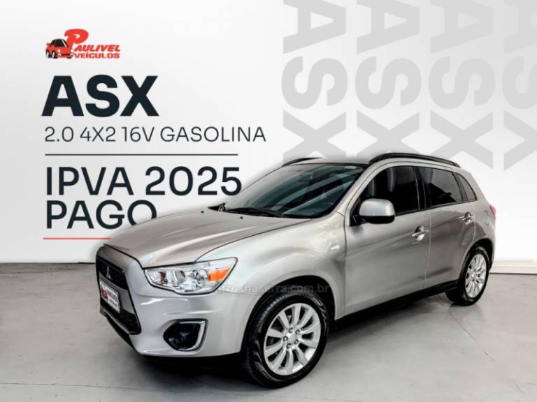 MITSUBISHI - ASX - 2014/2014 - Prata - R$ 68.900,00